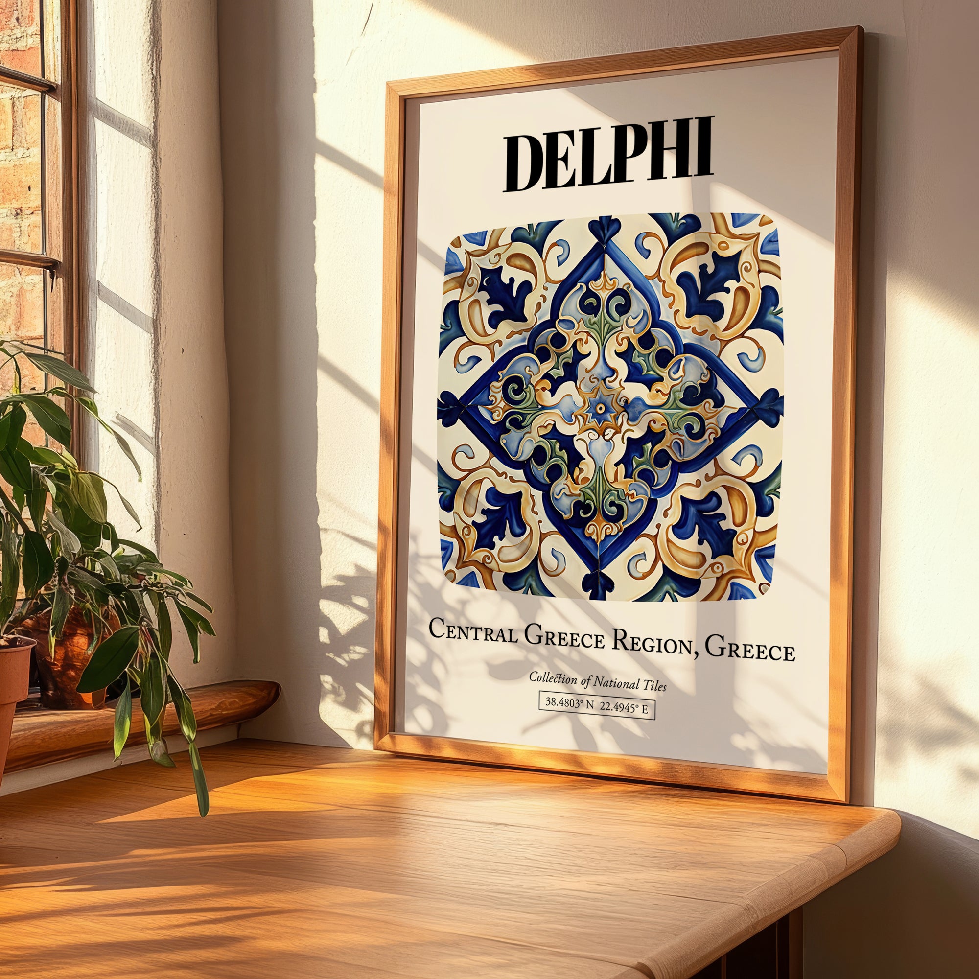 Delphi, Greece – Global Wall Art, clean layout with no caption