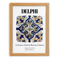 Delphi, Greece – Global Wall Art, set in oak frame