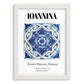 Ioannina, Greece – World Travel Art, placed in minimal white frame