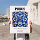 Poros, Greece – Travel Print, no-text version framed in wood