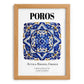 Poros, Greece – Travel Print, set in oak frame