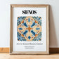 Sifnos, Greece – Travel Print, in wooden frame leaning on the floor