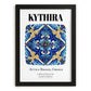 Kythira, Greece – Travel Wall Art, in sleek black frame