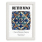 Rethymno, Greece – Travel Poster, placed in minimal white frame