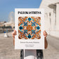 Paleokastritsa, Greece – Travel Wall Art, no-text version framed in wood