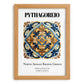 Pythagoreio, Greece – Travel Print, set in oak frame