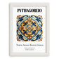 Pythagoreio, Greece – Travel Print, placed in minimal white frame