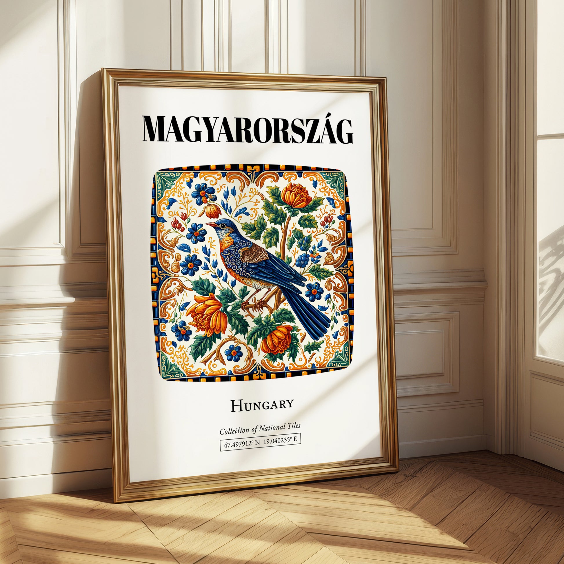 Magyarország, Hungary – Architectural Travel Art, styled in a charming Paris street view