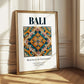 Bali, Indonesia – Travel Poster, styled in a charming Paris street view