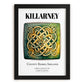 Killarney, Ireland – Illustrated Travel Poster, in sleek black frame