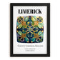 Limerick, Ireland – Travel Wall Decor, in sleek black frame