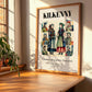 Kilkenny, Ireland – Tourist Destination Poster, clean layout with no caption