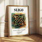 Sligo, Ireland – World Heritage Travel Poster, styled in a charming Paris street view