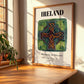 Ireland, Ireland – Travel Poster, clean layout with no caption