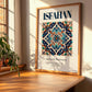 Isfahan, Iran – Vintage Travel Poster, clean layout with no caption
