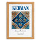 Kerman, Iran – National Pride Wall Decor, set in oak frame