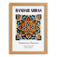 Bandar Abbas, Iran – Historic Cities Art Print, set in oak frame