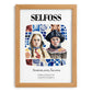 Selfoss, Iceland – Global Cities Wall Print, set in oak frame