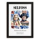 Selfoss, Iceland – Global Cities Wall Print, in sleek black frame