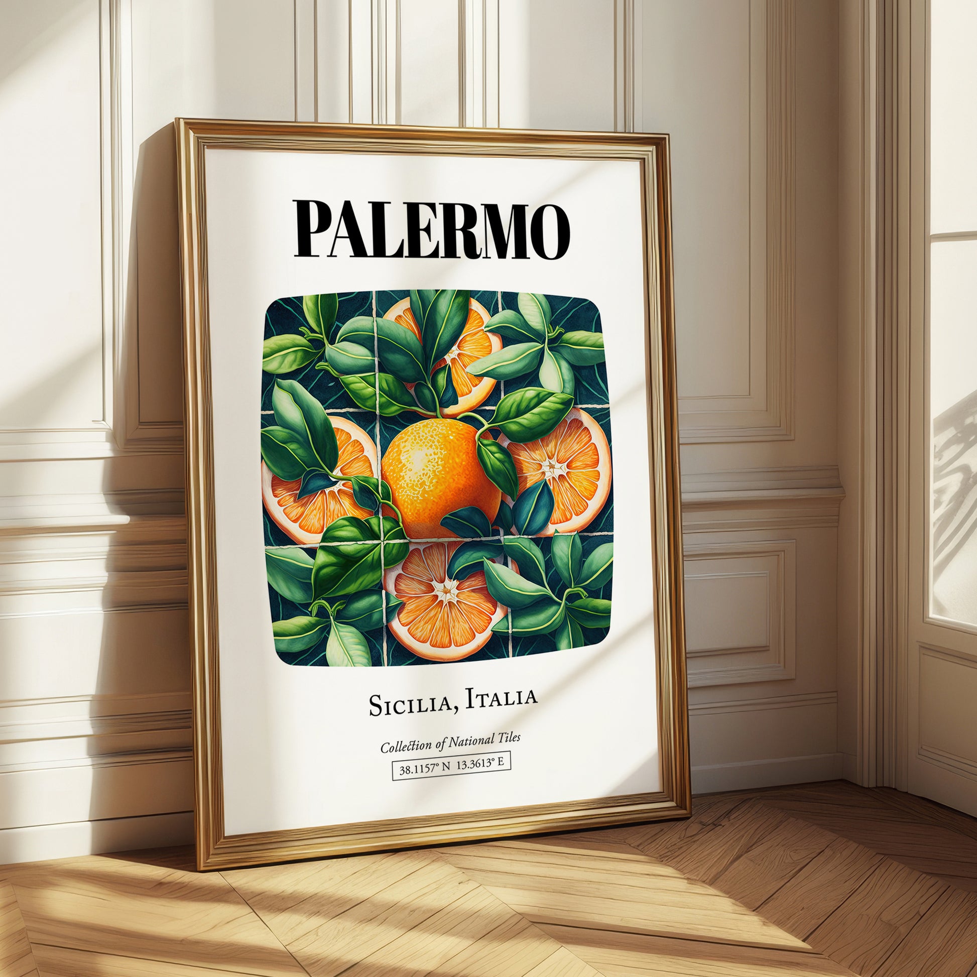 Palermo, Italy – Travel Print, styled in a charming Paris street view