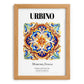 Urbino, Italy – Away From Home Poster, set in oak frame