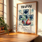 Trapani, Italy – Travel Poster, clean layout with no caption