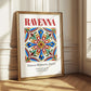 Ravenna, Italy – Tourist Destination Poster, styled in a charming Paris street view