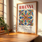 Ravenna, Italy – Tourist Destination Poster, clean layout with no caption