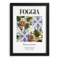 Foggia, Italy – Architectural Travel Art, in sleek black frame