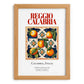 Reggio Calabria, Italy – Wanderlust-Inspired Poster, set in oak frame