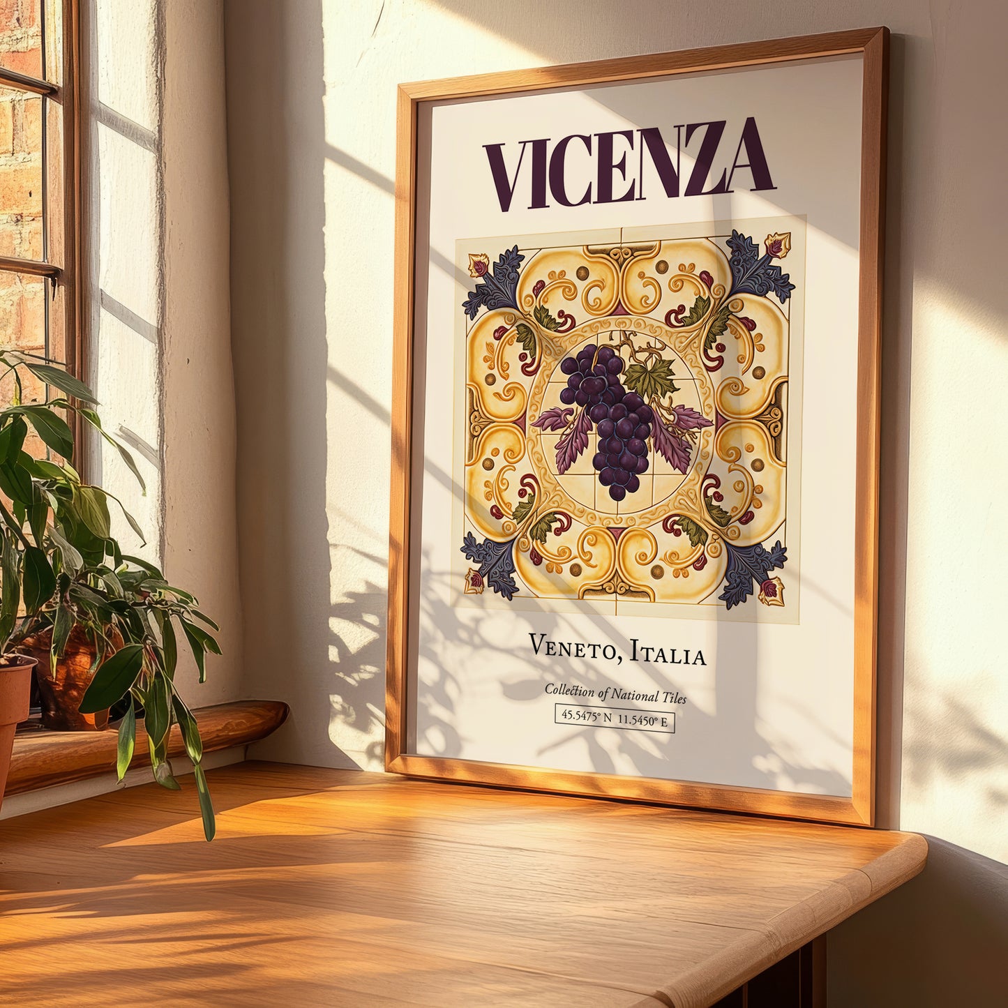 Vicenza, Italy – Travel Wall Decor, clean layout with no caption