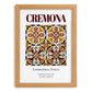 Cremona, Italy – Cityscape Wall Art, set in oak frame
