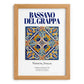 Bassano del Grappa, Italy – Cultural Heritage Wall Art, set in oak frame