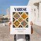 Varese, Italy – Travel Memories Wall Print, no-text version framed in wood