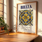 Biella, Italy – Travel Poster, clean layout with no caption