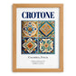 Crotone, Italy – Travel Print, set in oak frame