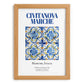 Civitanova Marche, Italy – Travel Print, set in oak frame
