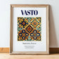 Vasto, Italy – Travel Print, in wooden frame leaning on the floor