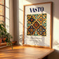 Vasto, Italy – Travel Print, clean layout with no caption