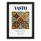 Vasto, Italy – Travel Print, in sleek black frame
