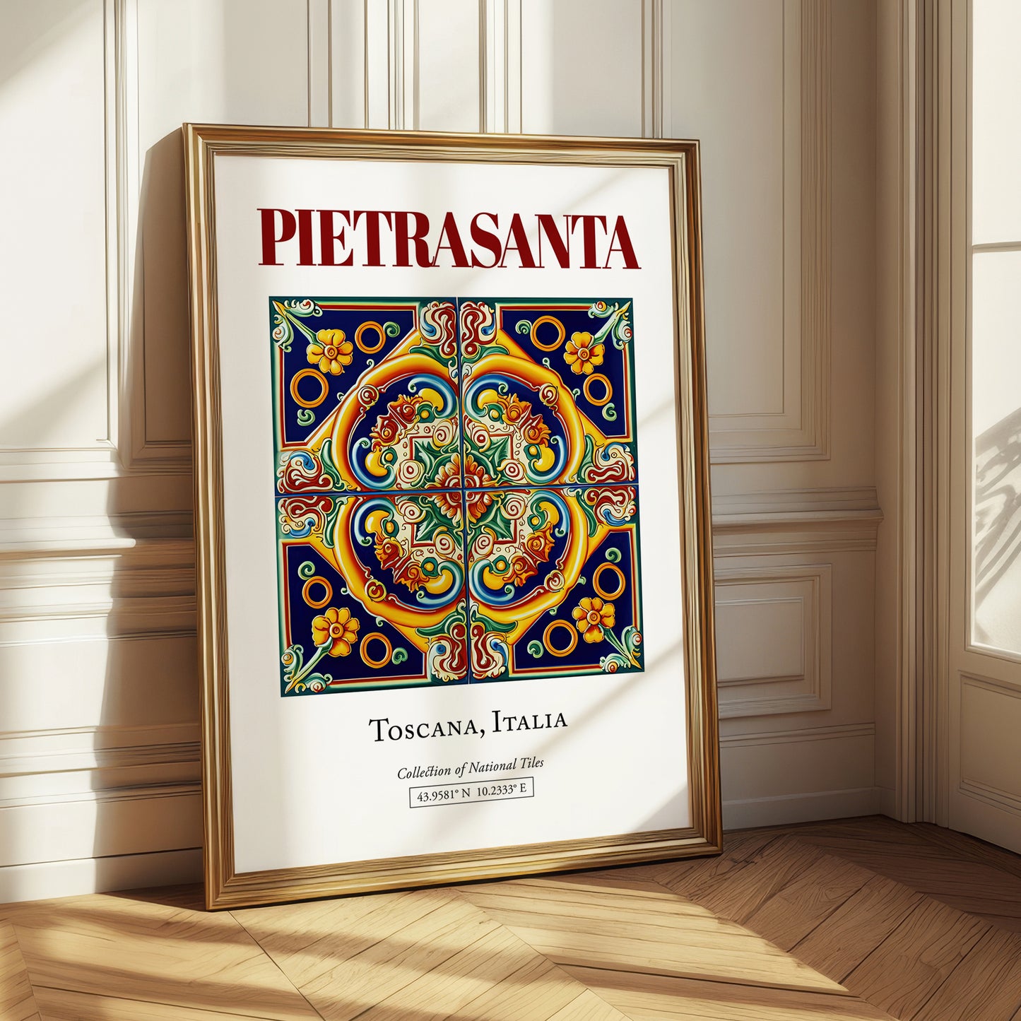 Pietrasanta, Italy – Travel Wall Art, styled in a charming Paris street view