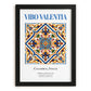 Vibo Valentia, Italy – World Heritage Travel Poster, in sleek black frame
