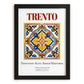 Trento, Italy – Travel Wall Art, in sleek black frame