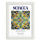 Sciacca, Italy – Minimalist Travel Print, placed in minimal white frame