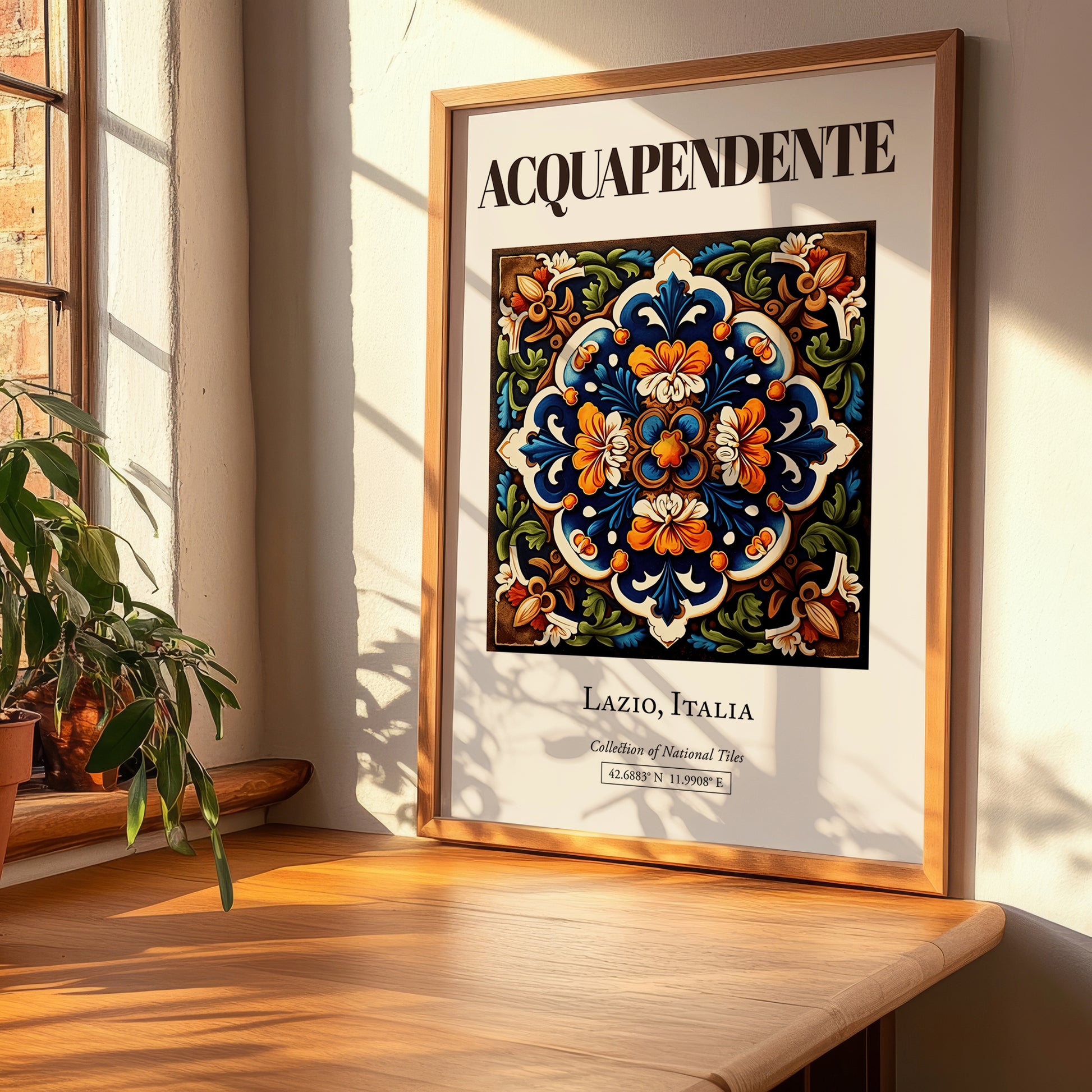 Acquapendente, Italy – Travel Wall Decor, clean layout with no caption