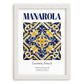 Manarola, Italy – Travel Wall Decor, placed in minimal white frame
