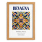 Bevagna, Italy – Travel Print, set in oak frame