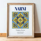 Narni, Italy – Global Cities Wall Print, in wooden frame leaning on the floor
