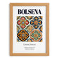 Bolsena, Italy – Travel Print, set in oak frame