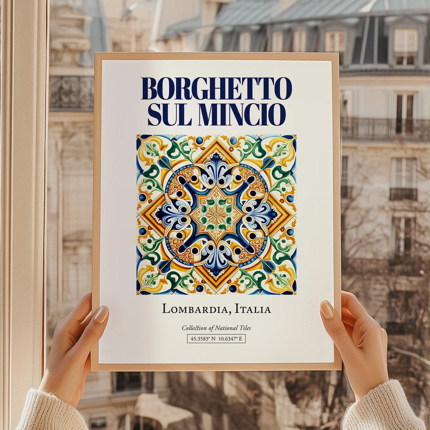 Borghetto sul Mincio, Italy – Travel Print